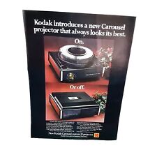 1972 Kodak Carousel H Projector Vintage Print Ad 70s picture
