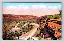 Canyon TX-Texas, Palo Duro State Park, Antique Vintage Souvenir Postcard picture