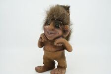 Nyform Troll man with child #178 Handmade Norway Norwegian Trolls | Old troll picture
