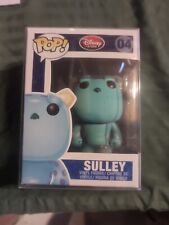 Sulley 04 Funko Pop Red Disney Logo RARE With Pop Protector 2011. Dinged Corners picture