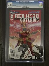 Red Hood and the Outlaws # 1  / Second Printing / DC / The New 52 / CGC  9.8 picture