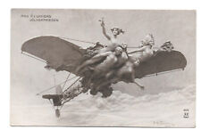 Paix A L'Univers Airplane D Mastroianni Allegory Fantasy A Noyer 1913 Postcard picture