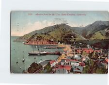 Postcard Avalon from the Hill Top Santa Catalina California USA picture