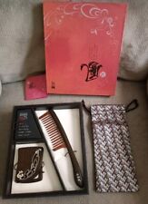 Comb Set With Mirror and Bag Handicrafts Chinese Handmade Wooden            /192 picture