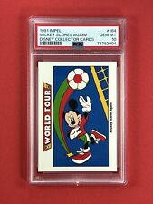 1991 Impel Disney Collector Cards #184 Mickey Mouse PSA 10 World Tour  picture