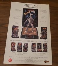 Mr Freeze Comic Book Champions Print Ad Poster Art  Original Robin Batman 7x10  picture