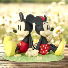 ღ New PRECIOUS MOMENTS DISNEY Figurine YOU'RE MY HAPPY PLACE Mickey Minnie Mouse picture