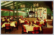 Postcard Villa Capri Motor Hotel Restaurant - Atomic Age Googie - Austin Texas picture