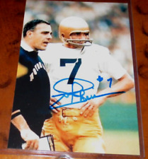 Joe Theisman signed autographed photo QB Washington Redskins Notre Dame picture