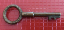 Rare Vintage 2 1/4” Brass Hollow Barrel Key picture