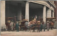 New York City NY Butterick Building Horse Wagons 1910 Postcard picture