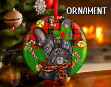 Christmas French Bulldog Ornament picture