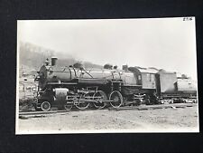 RPPC Real Photo Postcard Erie Railroad No. 2716 K4 Train Locomotive Suffern NY picture
