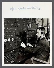 1959 US Air Force Airman Radio Radar Operator USAF Vintage Press Photo picture