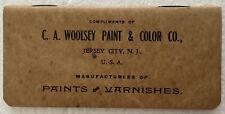 Vintage C.A. Wolsey Paint & Color Co, Jersey City NJ Notebook/Calendar picture