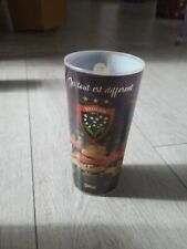 RCT TOULON RUGBY 50CL PLASTIC REUSABLE CUP GLASS #72 picture