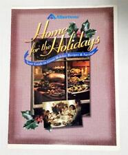 Albertsons 2002 Home For The Holidays Recipe Booklet picture