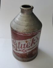 Vintage Glueks Cone Top Beer Can picture