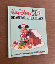 Walt Disney Fun To Learn Library Vol. 13 SEASONS and HOLIDAYS 1983 NM picture