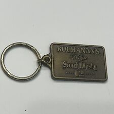 Vintage Buchanan’s DeLuxe Scotch Whisky Solid Brass Key Ring - 1.5” Long X 1” W picture
