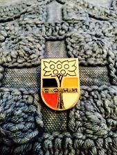 VINTAGE CITY OF SOCHI Lapel Pin Russia... picture