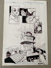 POP MHAN original Art For An Issue Of Batgirl Issue 70 Page 18. Signed By POP picture