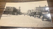 RPPC 1920’s  First St. Monticello Iowa Ford Motor Company picture