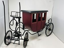 RARE Byers Choice Caroler’s 2001 Wood Stagecoach Carriage Christmas Accessory picture