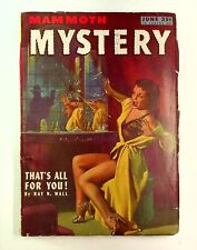 Mammoth Mystery Pulp Jun 1946 Vol. 2 #3 VG picture