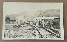 1914 RPPC Guns Captured at Cape Haitien, Haiti USS Tacoma US Navy Railroad picture