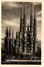 VTG Postcard RPPC- Temple, Barcelona Early 1900s picture