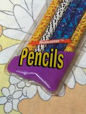 Vintage Nickelodeon Pencils Pouch 5 Pencils 1990s  picture