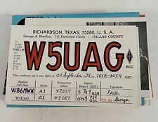 VTG QSL Ham Radio Card Lot (100) 1940s 70s 80s U.S. & International #8 Amateur picture