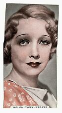 Ardath Famous Film Stars 1934 Card Tobacco Photo #37 Of 50 Helen Twelvetress Ex picture