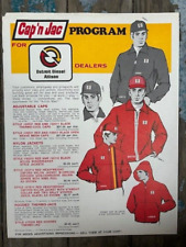 Vintage Original Rare Detroit Diesel Cap'N Jac Jacket Hats promo sales Flyer picture