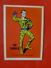 1974 National Periodical Wonder Bread DC Comics / Warner Brothers The Riddler picture