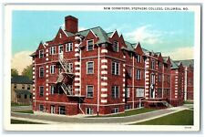 c1940 New Dormitory Stephens College Exterior Columbia Missouri Vintage Postcard picture