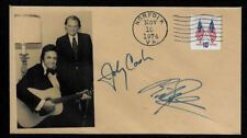 Rev. Billy Graham & Johnny Cash Collector Envelope OP1223 picture