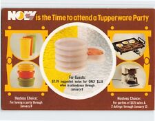 Postcard Now is the Time to attend a Tupperware Party Tupperware picture