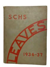 1936–37 Sycamore Community High School Yearbook Sycamore Illinois Leaves picture