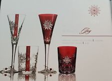 2011 Waterford Crystal Snowflake Wishes Joy Champagne clear Flute New Years  picture