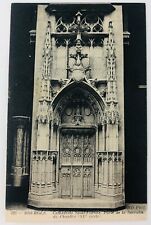Vintage Bourges France Bourges Cathedral The Sacrist's Door Saint Entienne picture