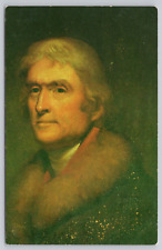 Post Card Portrait of Thomas Jefferson G318 picture