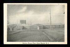 Military postcard Sanitary Process Plant Camp Merritt, New Jersey NJ WWI picture