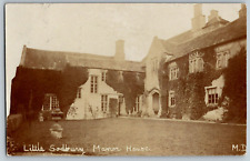 RPPC Vintage Postcard - Maryland - Little Sadbury, Manor House - Posted picture