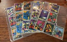 Lot of 40 1993 Marvel Masterpieces Vending Machine Foil Prism Stickers picture