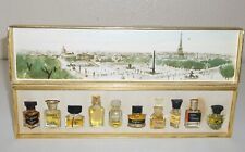 Vintage Les Meilleurs Parfums De Paris Boxed Set of 10 Mini Miniature Perfume picture
