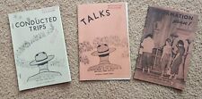1953 1954 1955 1950s National Park Service Instruction Booklets Trips Talks Info picture