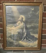 Jesus Praying In The Garden Picture  picture