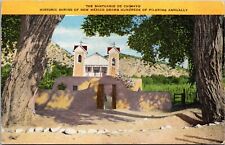 Chimayo NM-New Mexico, The Santuario De Chimayo Vintage Postcard picture